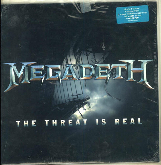 Megadeth : The Threat Is Real (12", Ltd, Whi)