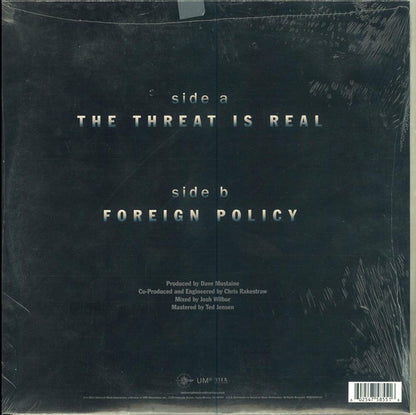 Megadeth : The Threat Is Real (12", Ltd, Whi)
