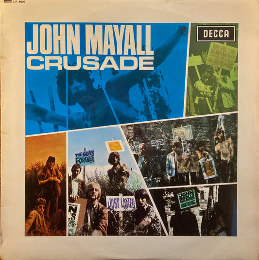 John Mayall's Bluesbreakers* : Crusade (LP, Album, Mono)