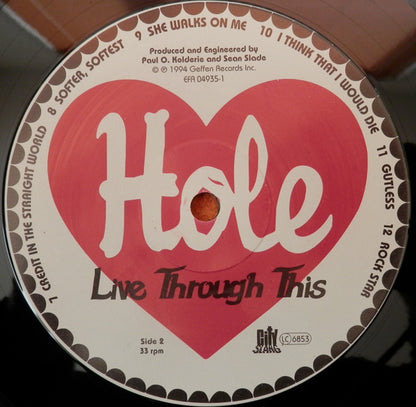 Hole (2) : Live Through This (LP, Album)