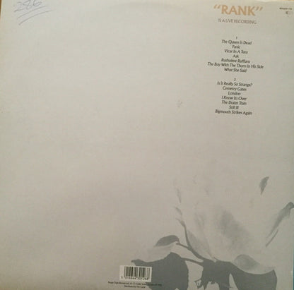 The Smiths : Rank (LP, Album, Gat)