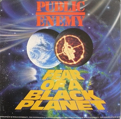 Public Enemy : Fear Of A Black Planet (LP, Album)