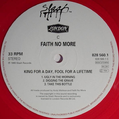 Faith No More : King For A Day Fool For A Lifetime (2xLP, Album, Ltd, Red)