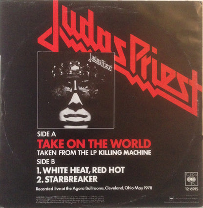 Judas Priest : Take On The World (12", Ltd)