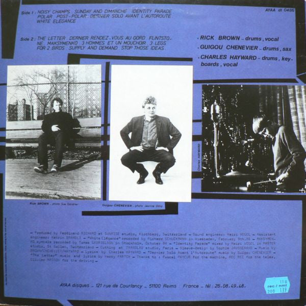 Les Batteries : Noisy Champs (LP, Album)