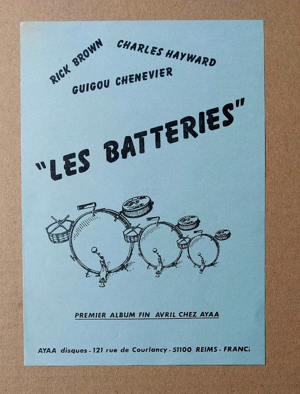 Les Batteries : Noisy Champs (LP, Album)