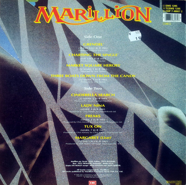Marillion : B'Sides Themselves (LP, Comp)