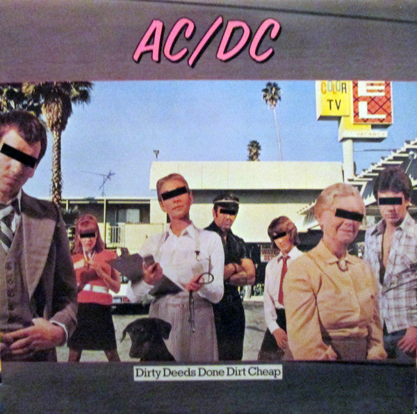 AC/DC : Dirty Deeds Done Dirt Cheap (LP, Album, RP)