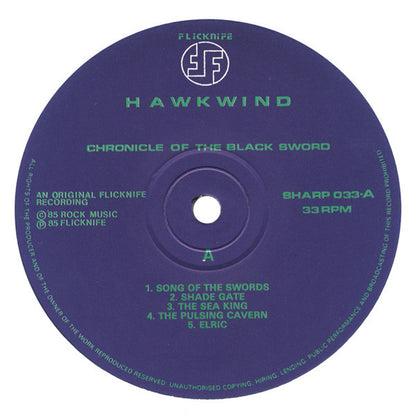 Hawkwind : The Chronicle Of The Black Sword (LP, Album)