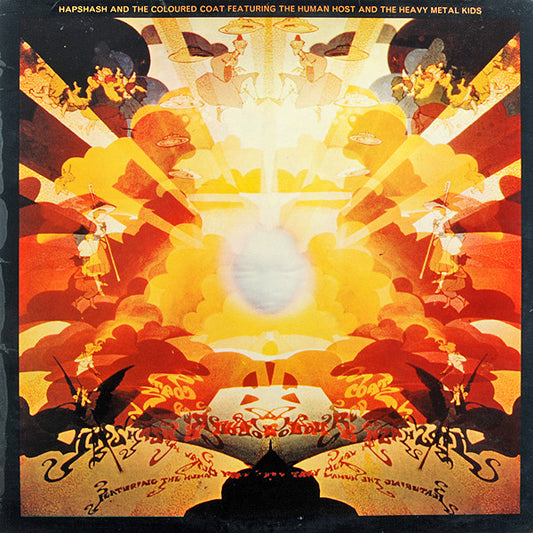 Hapshash & The Coloured Coat : Featuring The Human Host And The Heavy Metal Kids (LP, Album, Mono, Red)