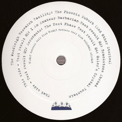 The Woodleigh Research Facility : The Phoenix Suburb (And Other Stories) (2xLP)