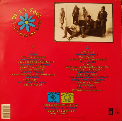 De La Soul : 3 Feet High And Rising (LP, Album, Dam)