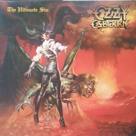 Ozzy Osbourne : The Ultimate Sin (LP, Album)