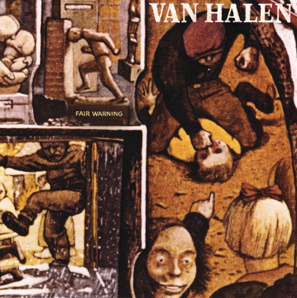 Van Halen : Fair Warning (LP, Album, RE, RM, 180)
