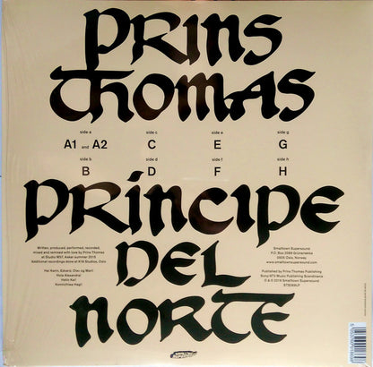 Prins Thomas : Principe Del Norte (4x12", Album + 2xCD, Album)