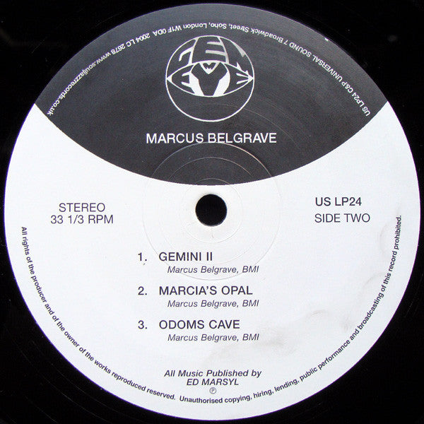 Marcus Belgrave : Gemini (LP, Album, RE)
