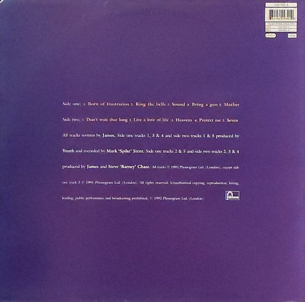 James : Seven (LP, Album)