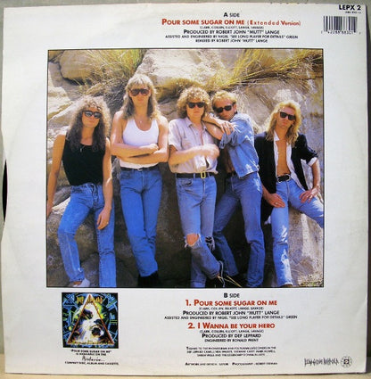 Def Leppard : Pour Some Sugar On Me (12", Single)