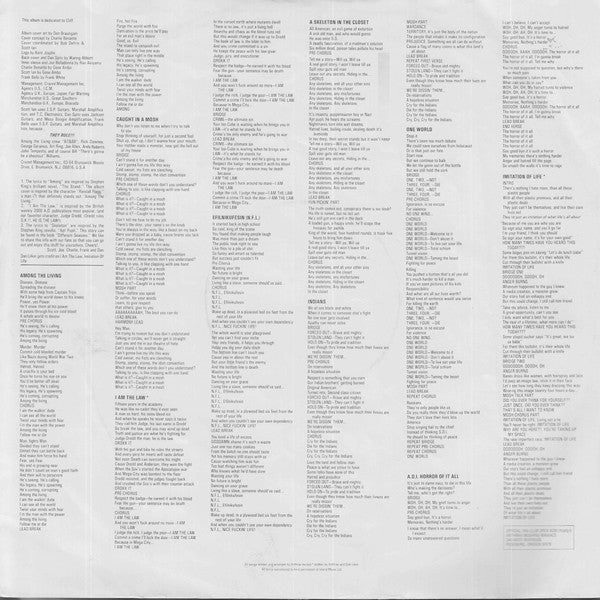 Anthrax : Among The Living (LP, Album)