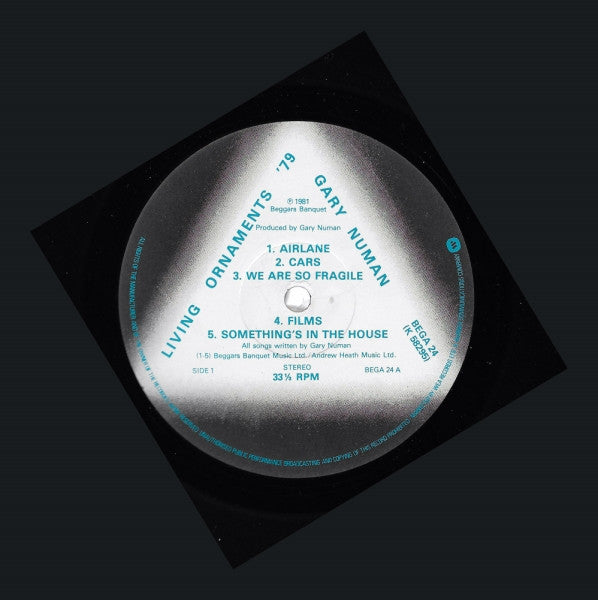Gary Numan : Living Ornaments '79 (LP, Album, M/Print)