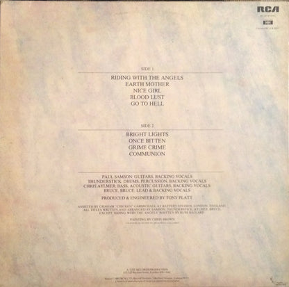 Samson (3) : Shock Tactics (LP, Album)