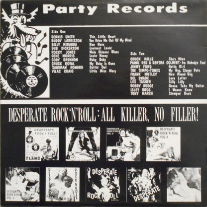 Various : Desperate Rock'n Roll Volume Ten (LP, Comp)