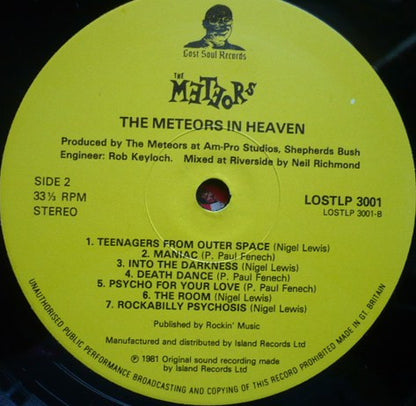The Meteors (2) : In Heaven (LP, Album)