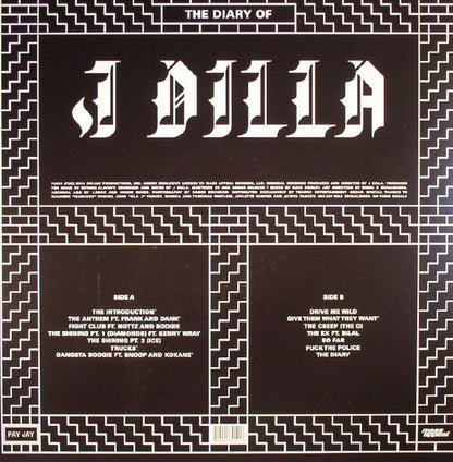 J Dilla : The Diary (LP, Album)