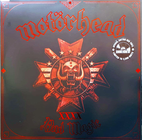 Motörhead : Bad Magic (LP, Album, Ltd, RE, Red)