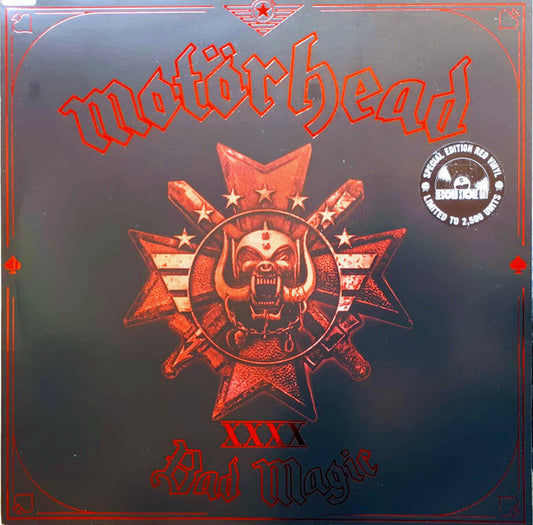 Motörhead : Bad Magic (LP, Album, Ltd, RE, Red)