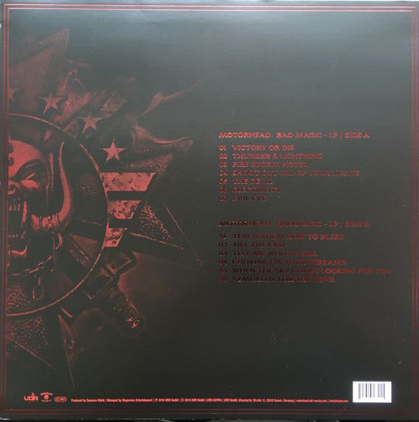 Motörhead : Bad Magic (LP, Album, Ltd, RE, Red)