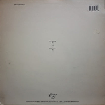 Laraaji Produced By Brian Eno : Ambient 3 (Day Of Radiance) (LP, Album, RE)