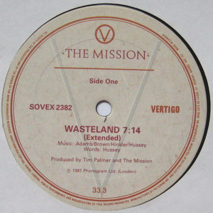 The Mission : Wasteland (12", EP, Ltd)