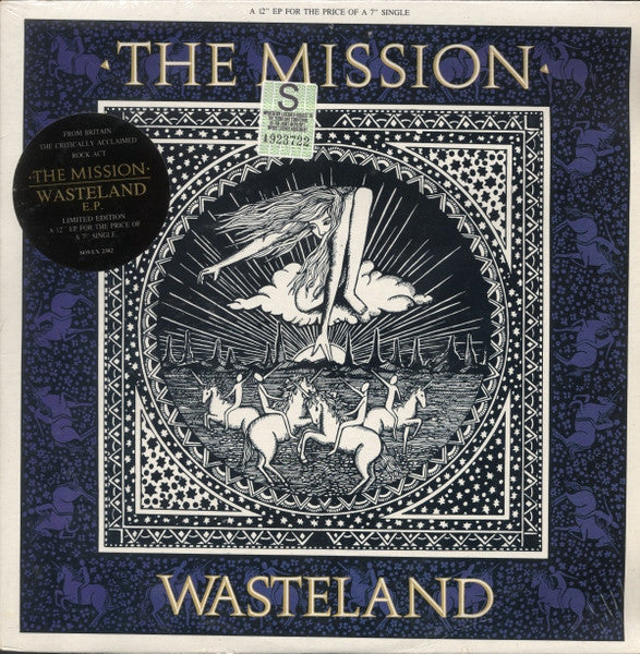 The Mission : Wasteland (12", EP, Ltd)