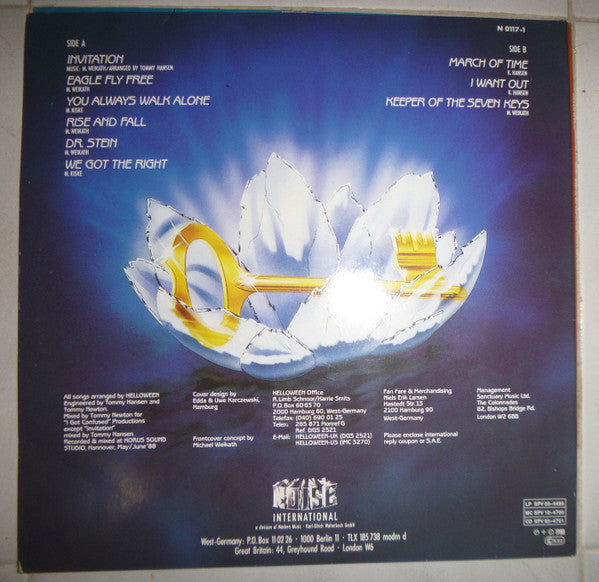 Helloween : Keeper Of The Seven Keys (Part II) (LP, Album, M/Print, Gat)