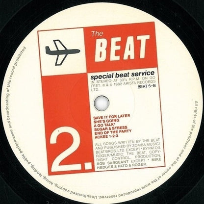 The Beat (2) : Special Beat Service (LP, Album)