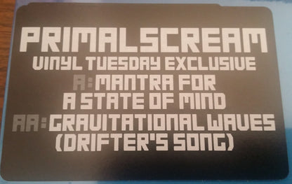 Primal Scream : Mantra For A State Of Mind (12", Single, Ltd)