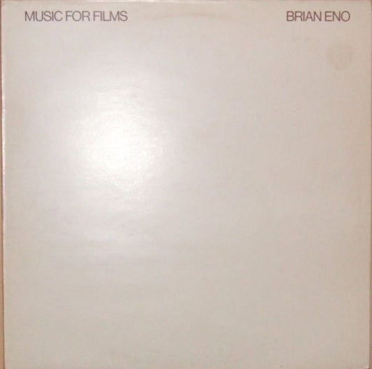 Brian Eno : Music For Films (LP, Album, RE)