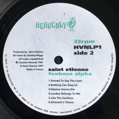 Saint Etienne : Foxbase Alpha (LP, Album, MPO)
