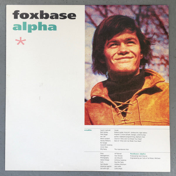 Saint Etienne : Foxbase Alpha (LP, Album, MPO)