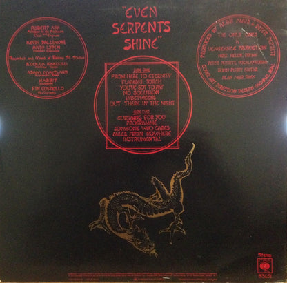The Only Ones : Even Serpents Shine (LP, Album)