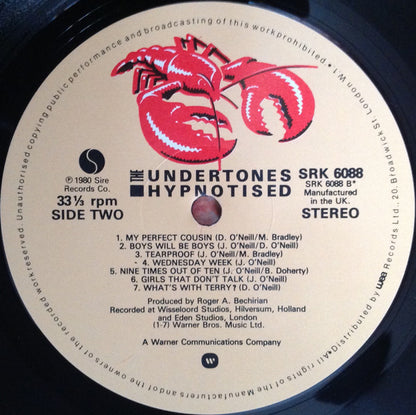 The Undertones : Hypnotised (LP, Album)