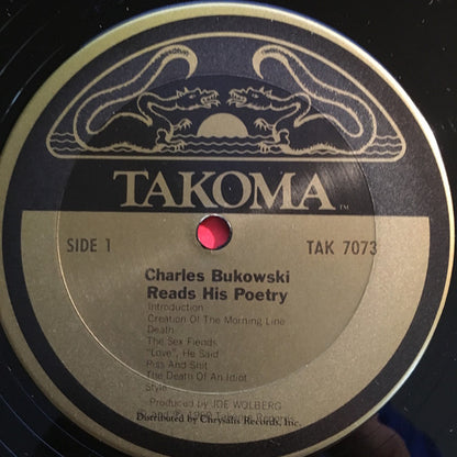 Charles Bukowski : Reads His Poetry (LP, Ter)