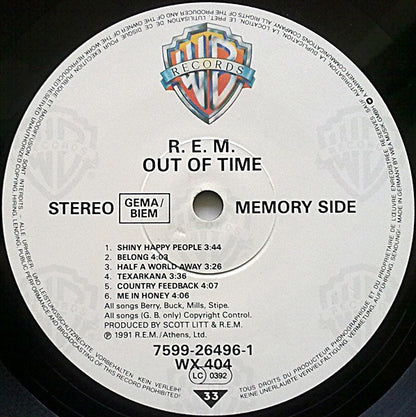 R.E.M. : Out Of Time (LP, Album)