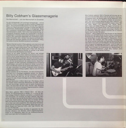 Billy Cobham's Glassmenagerie* : Stratus (LP, Album, Ltd, Dir)