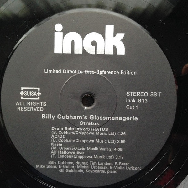 Billy Cobham's Glassmenagerie* : Stratus (LP, Album, Ltd, Dir)