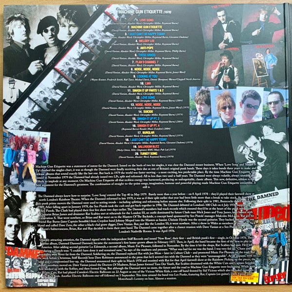 The Damned : Machine Gun Etiquette (2xLP, Album, Ltd, RE, Red)