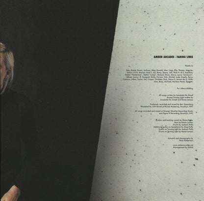Amber Arcades : Fading Lines (LP, Album, Gre)