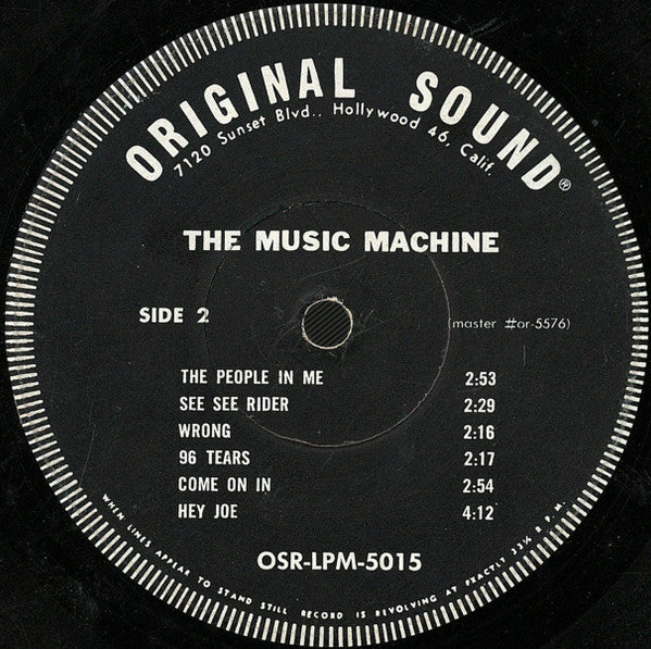 The Music Machine : (Turn On) The Music Machine (LP, Album, Mono, Los)