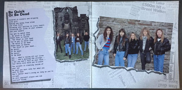 Iron Maiden : Be Quick Or Be Dead (12", Single, Gat)